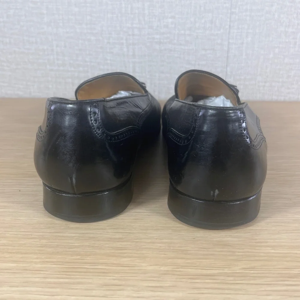 Mezlan black leather